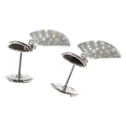 Bvlgari Diva Dream Pave Diamond Earrings 18k WG White Gold — view 2