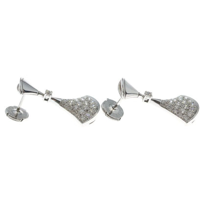 Bvlgari Diva Dream Pave Diamond Earrings 18k WG White Gold — view 4