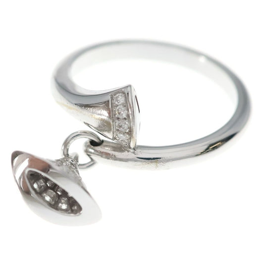 Bvlgari Diva Dream Pave Diamond Ring 18k WG White Gold