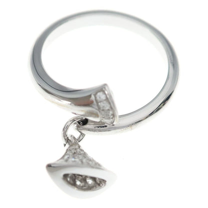 Bvlgari Diva Dream Pave Diamond Ring 18k WG White Gold — view 4