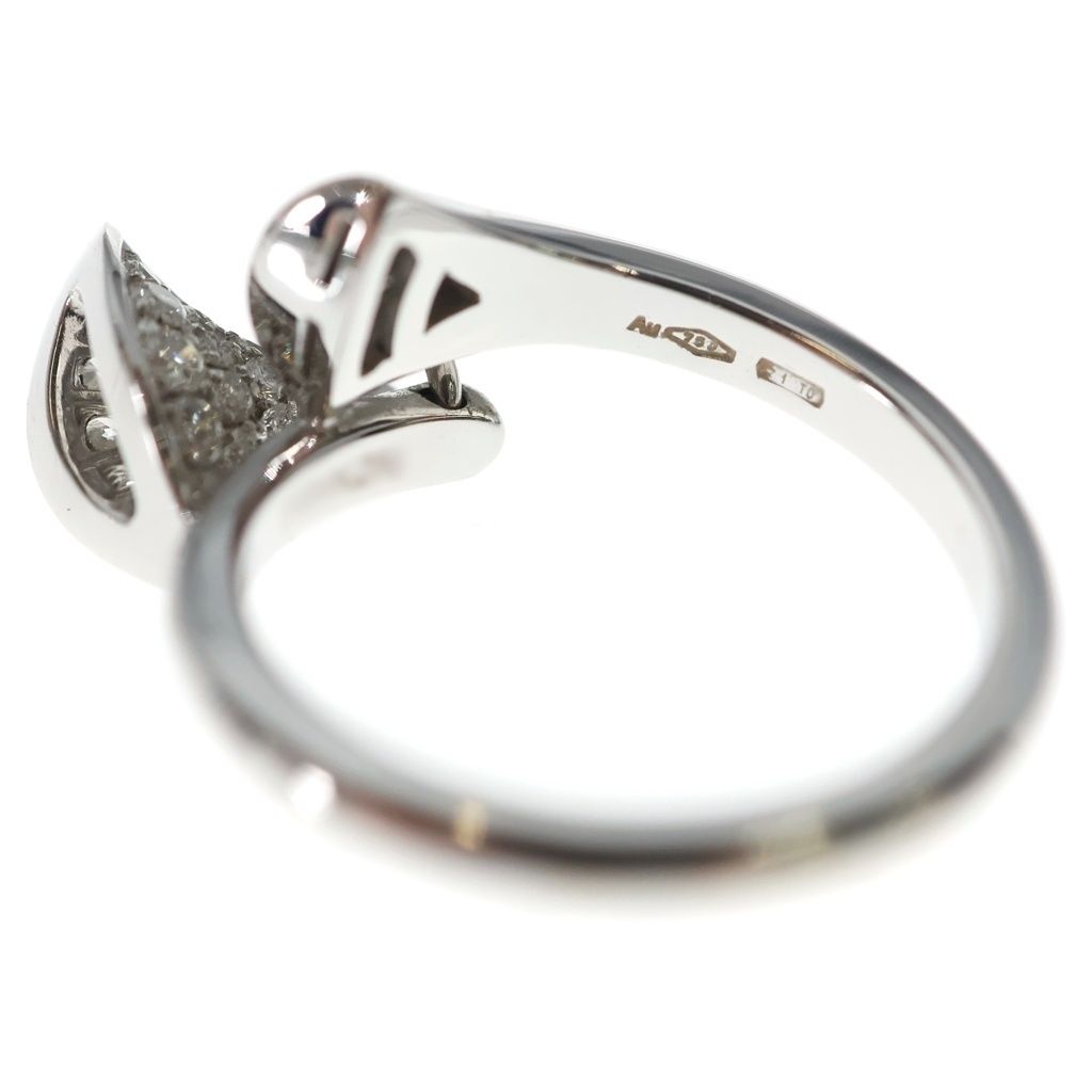 Bvlgari Diva Dream Pave Diamond Ring 18k WG White Gold — view 5