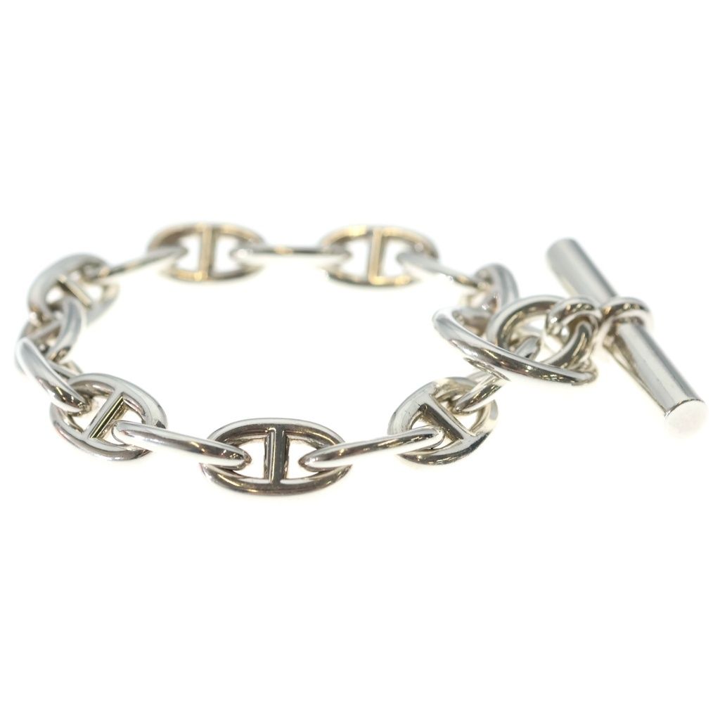 Hermes Chaine D'ancre MM Bracelet 15 Pieces Silver — view 3