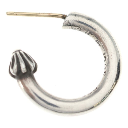 Chrome Hearts Hoop Plain Earrings Silver — view 2