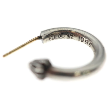 Chrome Hearts Hoop Plain Earrings Silver — view 5