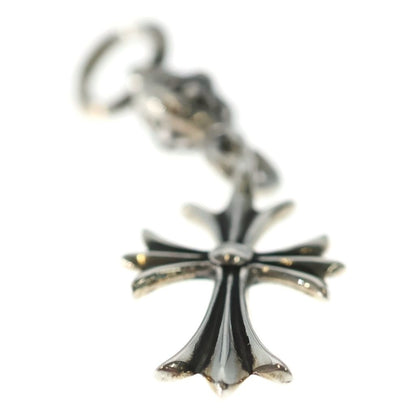 Chrome Hearts Tny CH Crs 1 Ball Tiny CH Cross Charm Pendant Top Silver — view 5