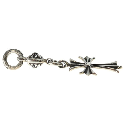 Chrome Hearts Tny CH Crs 1 Ball Tiny CH Cross Charm Pendant Top Silver — view 4