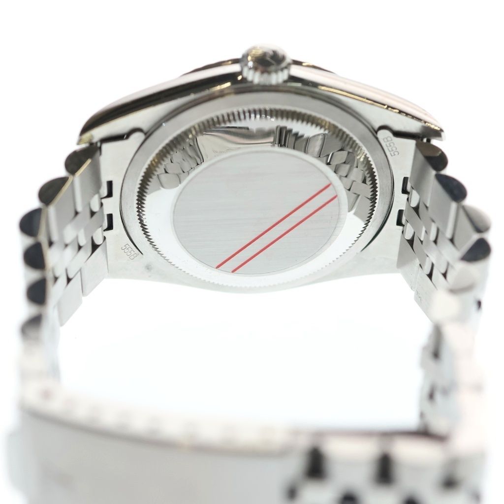 Rolex Datejust White Roman Dial SS Wg at Stainless Steel White Gold Watch — view 5