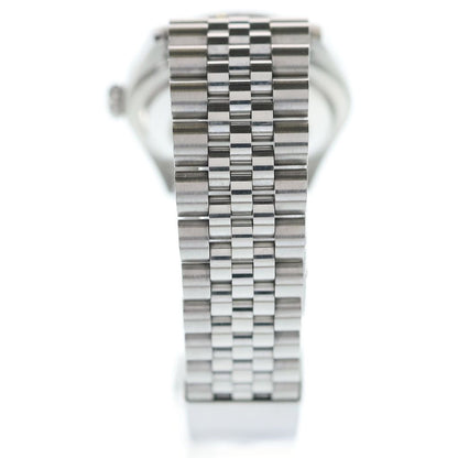 Rolex Datejust White Roman Dial SS Wg at Stainless Steel White Gold Watch — view 2