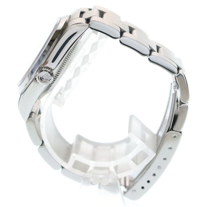 Rolex Oyster Perpetual Black Dial SS at Stainless Steel Automatic Winding — view 3