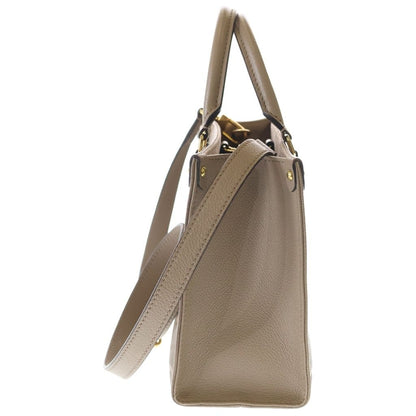 Louis Vuitton Monogram Giant Empreinte On The Go PM Shoulder Bag Beige Leather — view 3