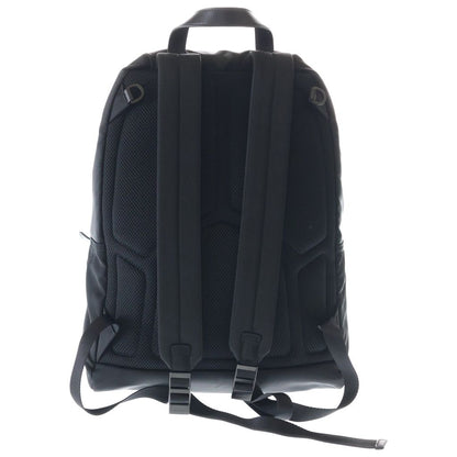 Prada Tessuto Backpack Bicolor Black Green Nylon Leather Silver — view 2