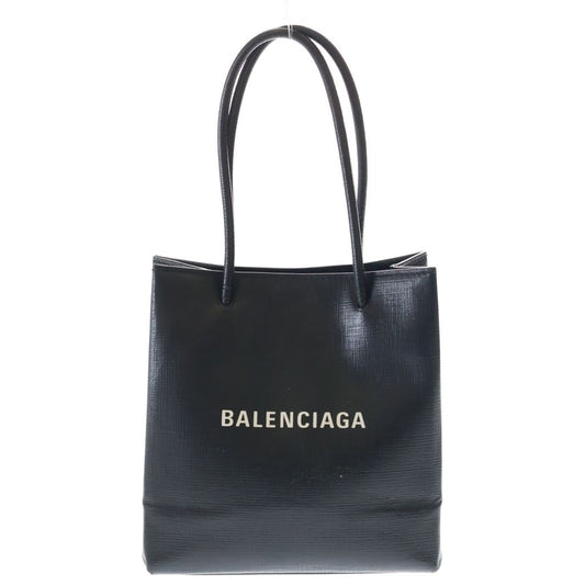 Balenciaga Shopping Tote Mini Handbag Black Leather