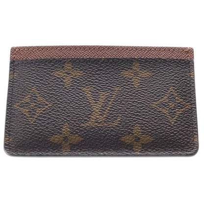 Louis Vuitton Monogram Card Holder Sample Case Brown