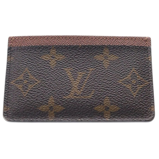 Louis Vuitton Monogram Card Holder Sample Case Brown
