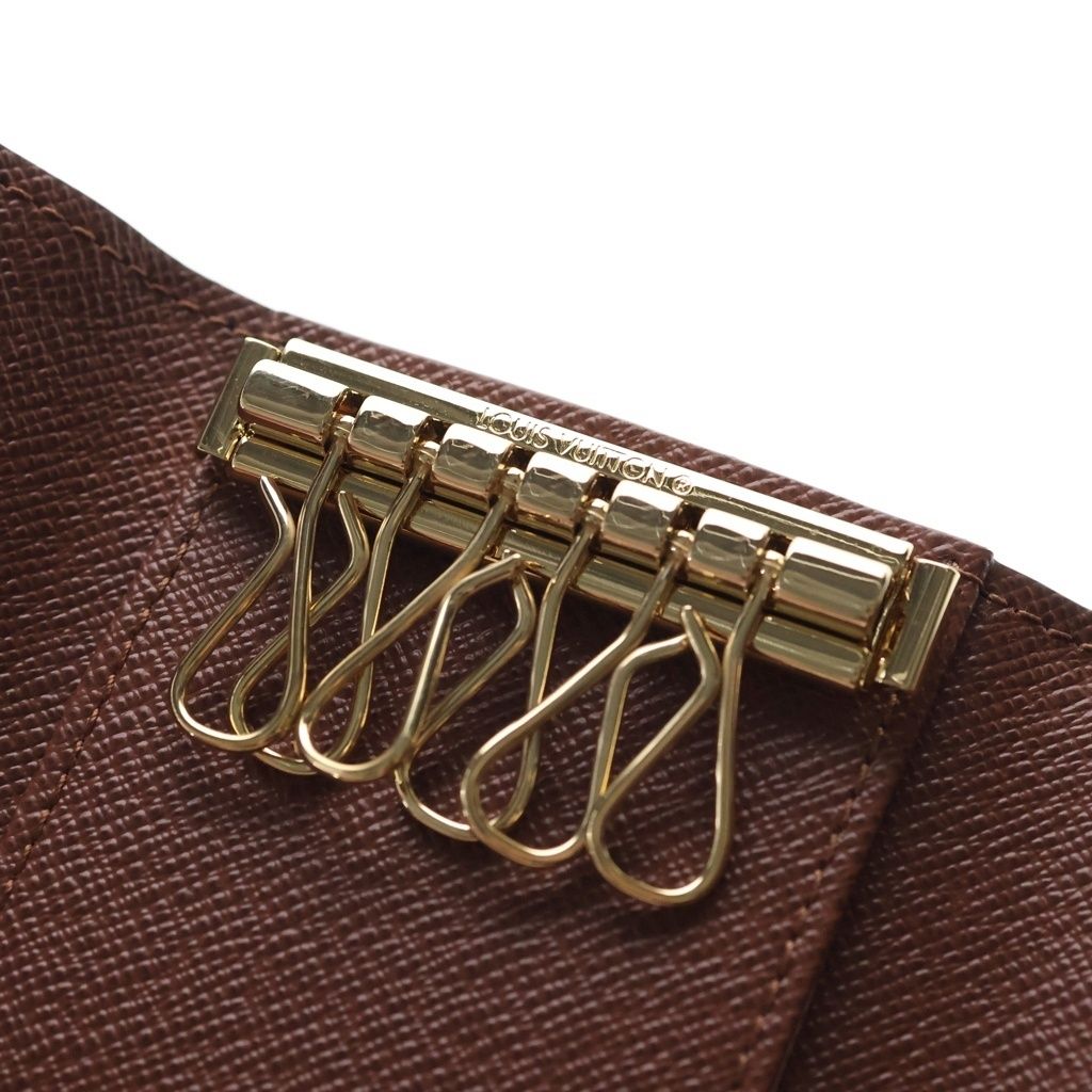 Louis Vuitton Monogram Multicles 6 Key Case Brown Key Holder — view 5