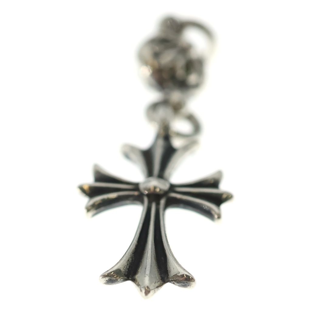 Chrome Hearts Vintage Tny CH Crs 1 Ball Tiny CH Cross Charm Pendant Top Silver — view 5