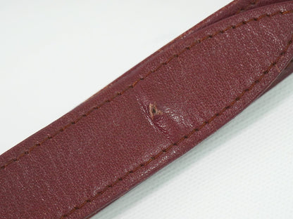 Cartier Must Line Shoulder Bag Leather Bordeaux — view 5
