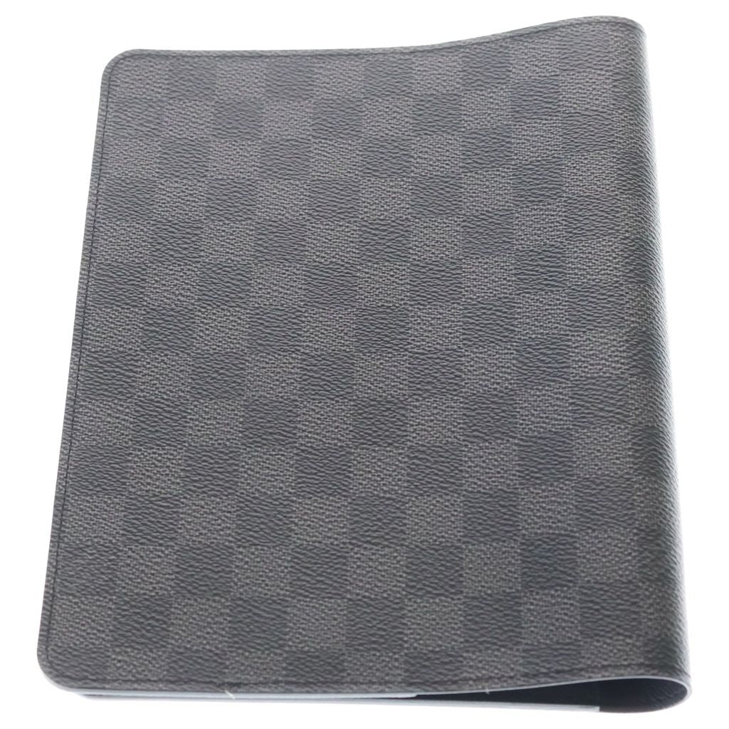 Louis Vuitton Damier Agenda Bureau Notebook Black — view 2