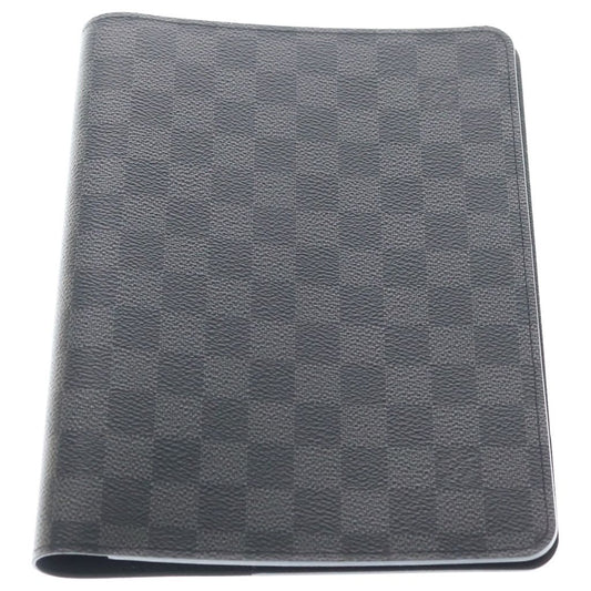 Louis Vuitton Damier Agenda Bureau Notebook Black