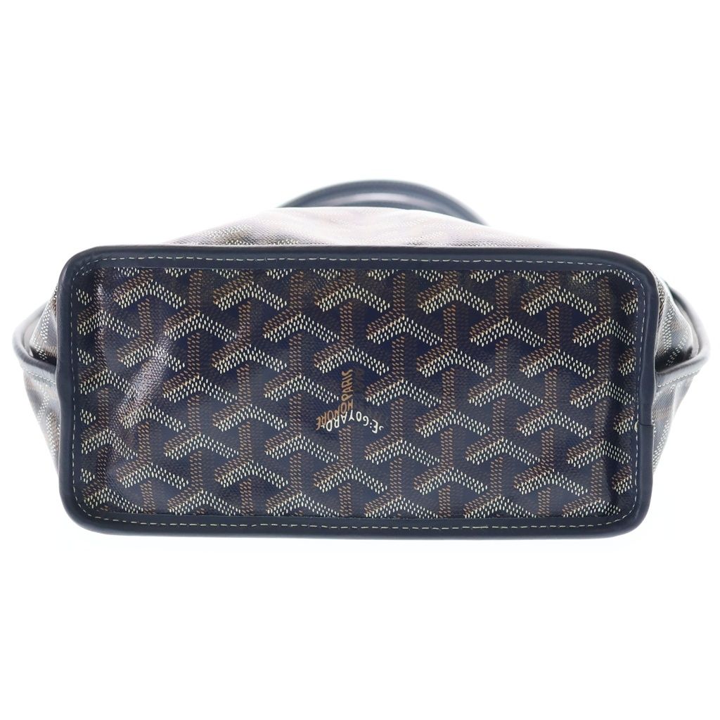 Goyard Anjou Mini Pouch Mini Bag Navy — view 4