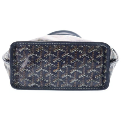 Goyard Anjou Mini Pouch Mini Bag Navy — view 4