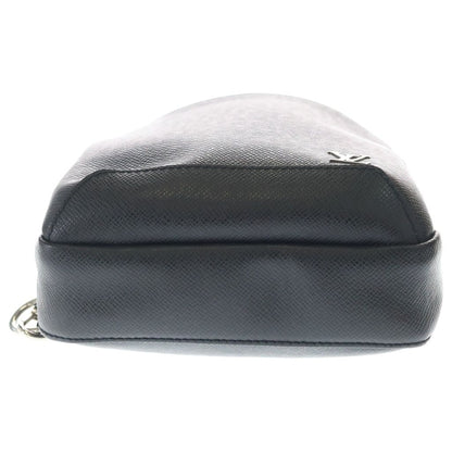 Louis Vuitton Taiga Avenue Sling Bag Black Leather Silver — view 4