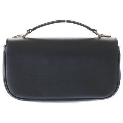 Gucci Horsebit Shoulder Bag Black Leather Gold — view 2