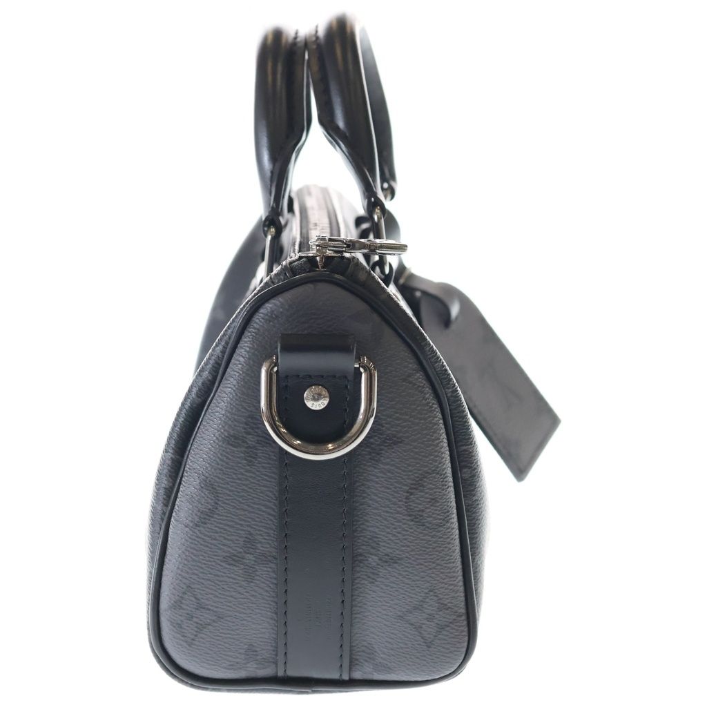 Louis Vuitton Monogram Eclipse Keepall Bandouliere 25 Shoulder Bag Black — view 3