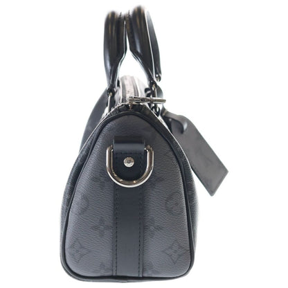 Louis Vuitton Monogram Eclipse Keepall Bandouliere 25 Shoulder Bag Black — view 3