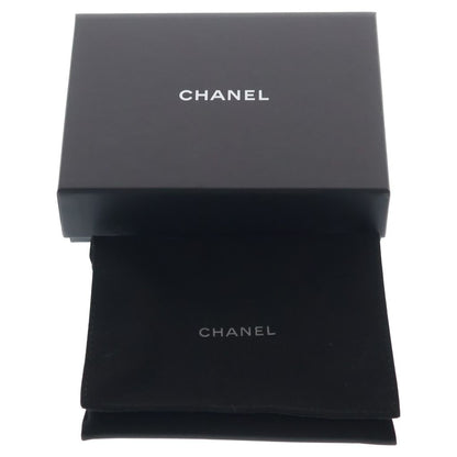 Chanel Quilted Mini Chain Wallet Caviar Leather Shoulder Pouch Silver Random — view 6