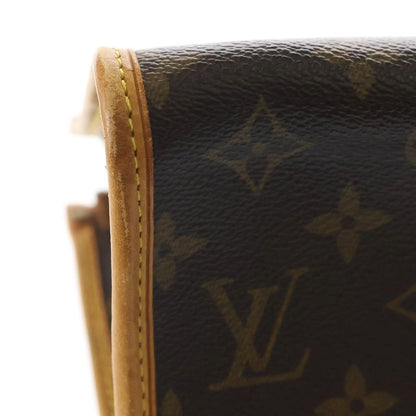 Louis Vuitton Monogram Popincourt Mini Bag Brown Leather Gold — view 6