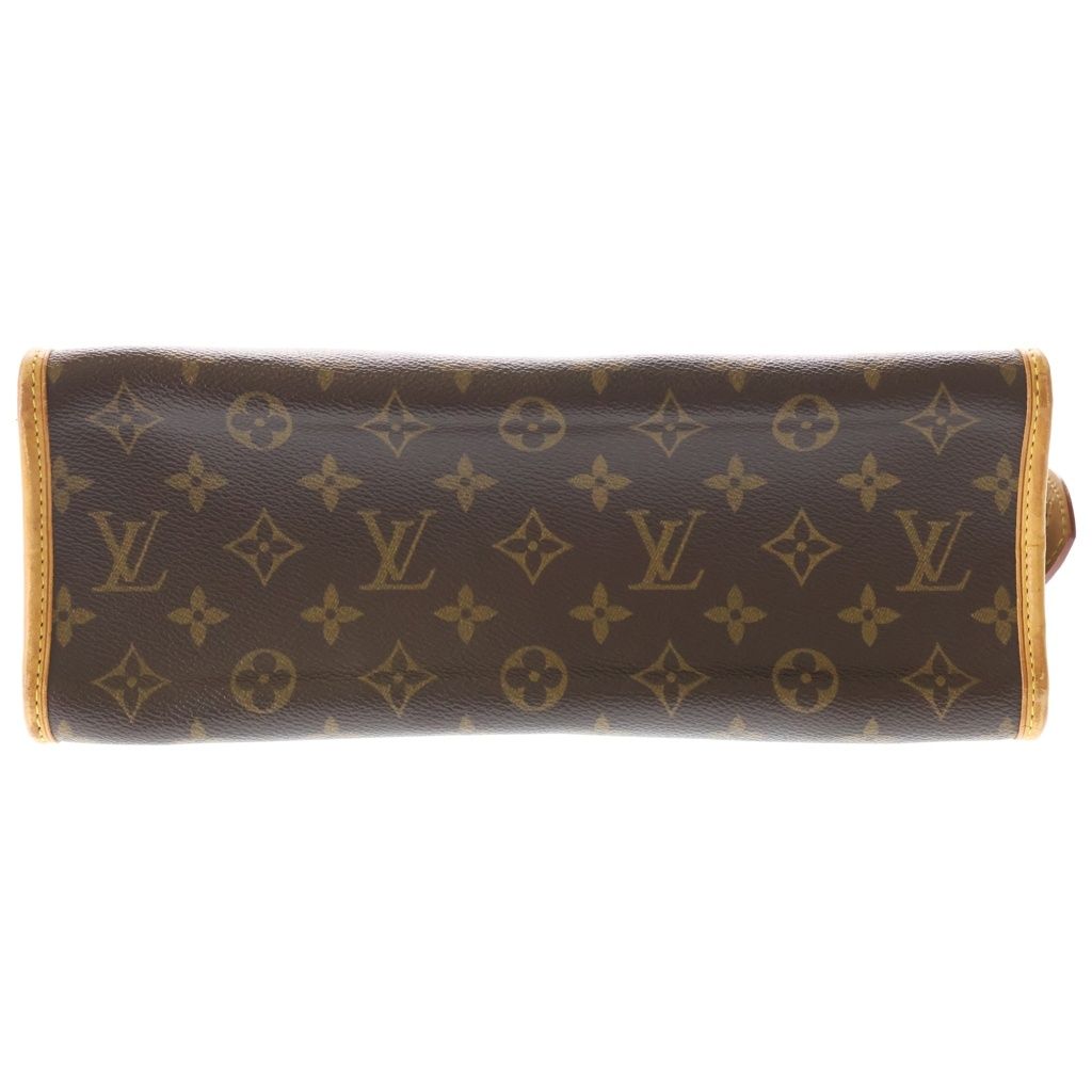 Louis Vuitton Monogram Popincourt Mini Bag Brown Leather Gold — view 4