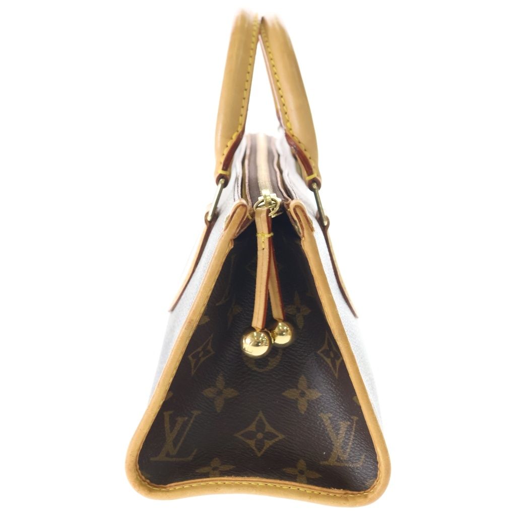 Louis Vuitton Monogram Popincourt Mini Bag Brown Leather Gold — view 3