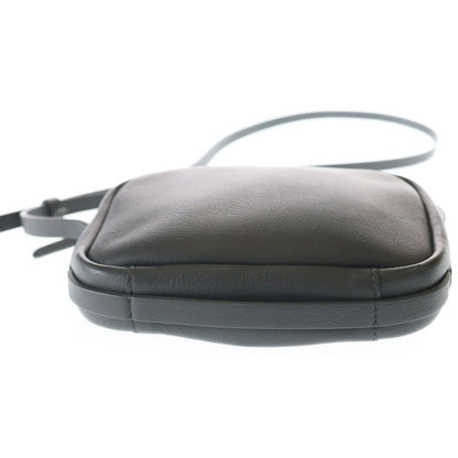 Balenciaga Everyday Leather Camera Shoulder Bag Gray — view 4
