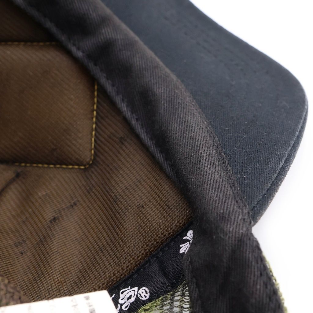 Chrome Hearts Foti Mesh Trap Khaki Cap Hat Black — view 6
