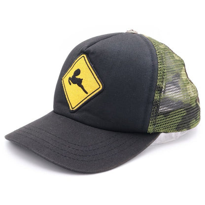 Chrome Hearts Foti Mesh Trap Khaki Cap Hat Black