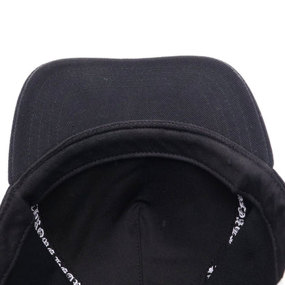 Chrome Hearts Vertical Logo Trucker Cap Embroidery Truck Khaki Cap Hat Black — view 5