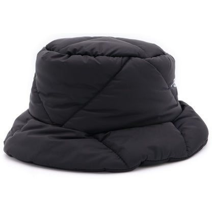 Prada Padded Re-Nylon Bucket Hat Logo Black Iyk — view 3