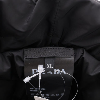 Prada Padded Re-Nylon Bucket Hat Logo Black Iyk — view 7