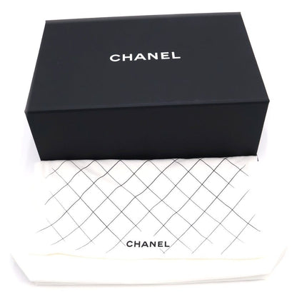 Chanel Quilted 25 Black Double Flap Chain Shoulder Bag Caviar Leather Silver — view 6