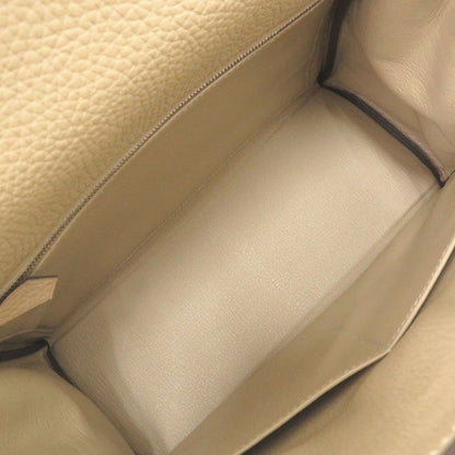Hermes Kelly 28 Retourne Taurillon Clemence Trench Silver Handbag — view 7