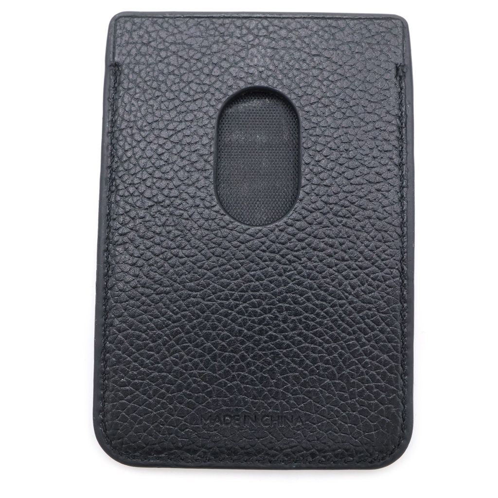 Balenciaga Cash Croco Emboss Magnetic Card Holder Black — view 2