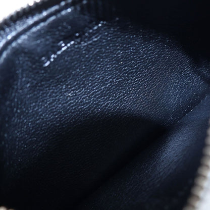 Balenciaga Card Case with Key Ring Leather Black — view 4