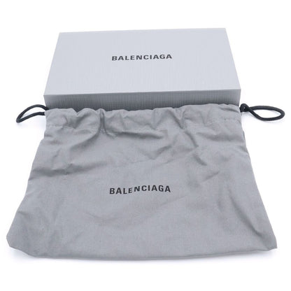 Balenciaga Card Case with Key Ring Leather Black — view 6