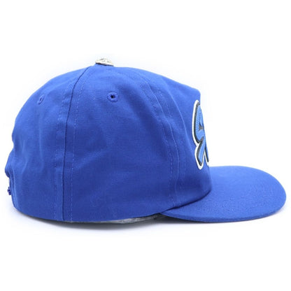 Chrome Hearts Space Leather Patch Truck Khaki Cap Hat Blue — view 3