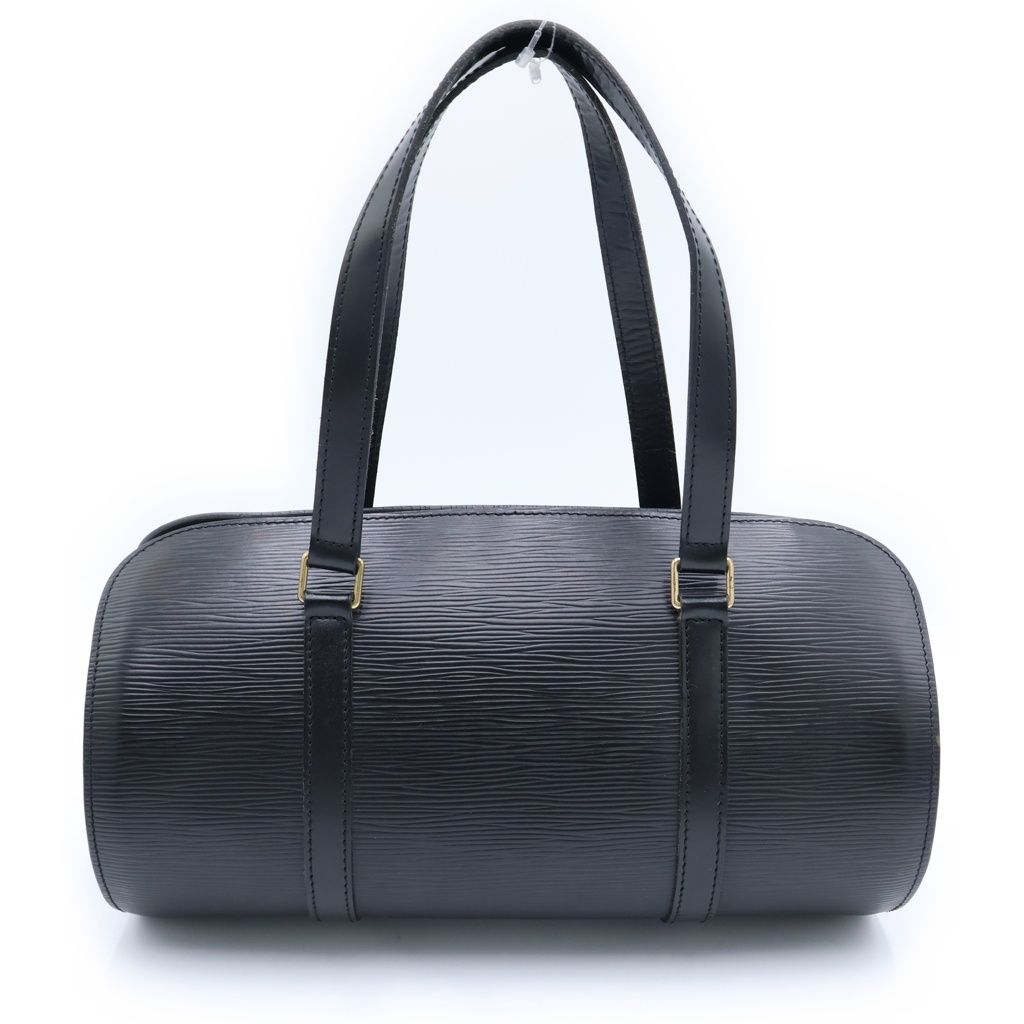 Louis Vuitton Epi Soufflot Leather Shoulder Bag Black — view 2