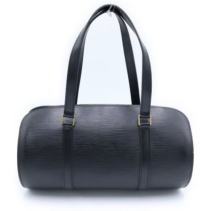 Louis Vuitton Epi Soufflot Leather Shoulder Bag Black — view 2