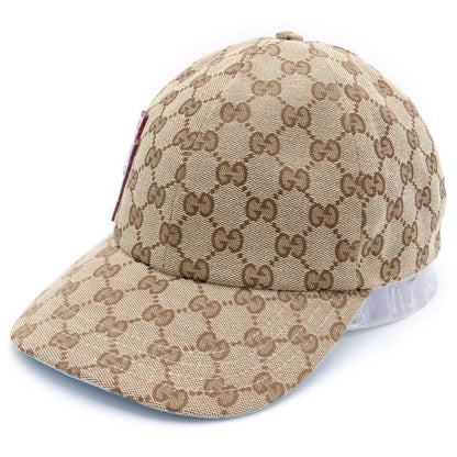 Gucci Yuko Higuchi GG Canvas Baseball Cap Hat Beige Blue