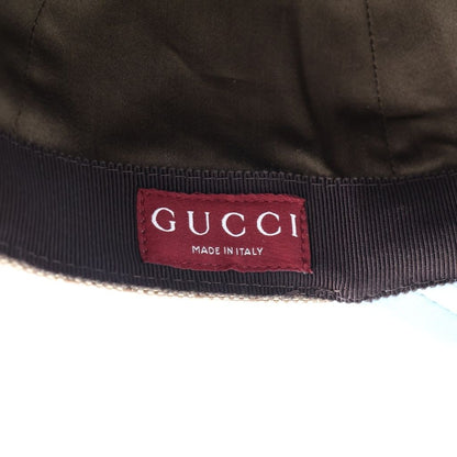 Gucci Yuko Higuchi GG Canvas Baseball Cap Hat Beige Blue — view 6