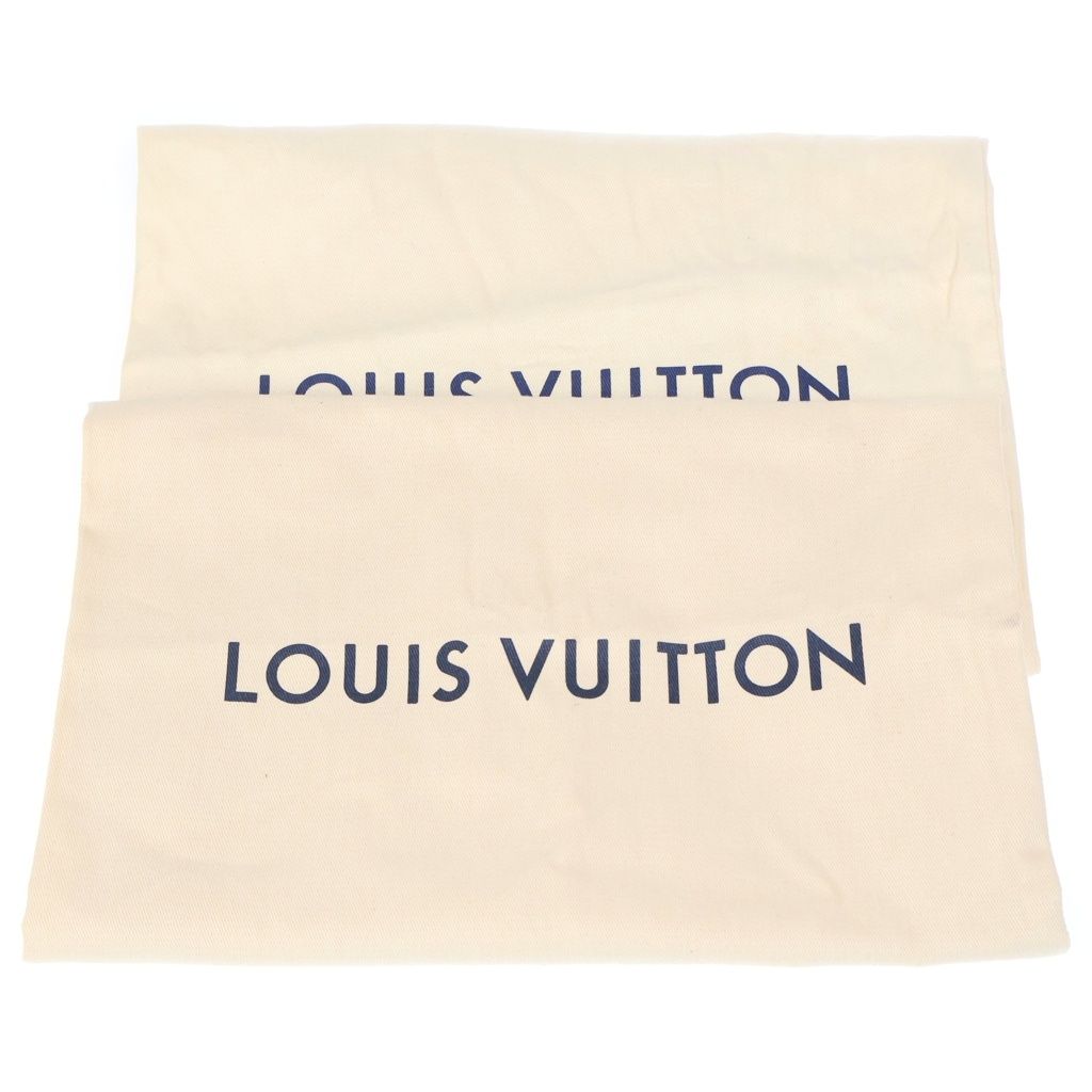 Louis Vuitton Monogram Trainers LV Sweatshirt Low Cut Sneakers Orange White FD — view 6